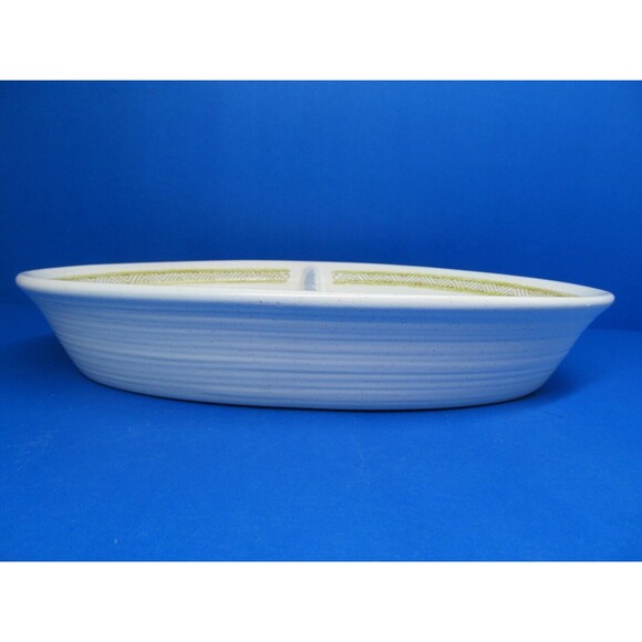 Franciscan Hacienda Green 11" Divided Bowl - Picture 10 of 12